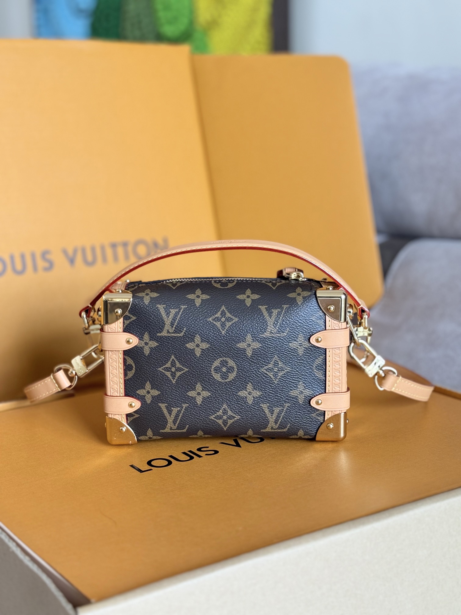 Side Trunk Pm Handbags Monogram M46815