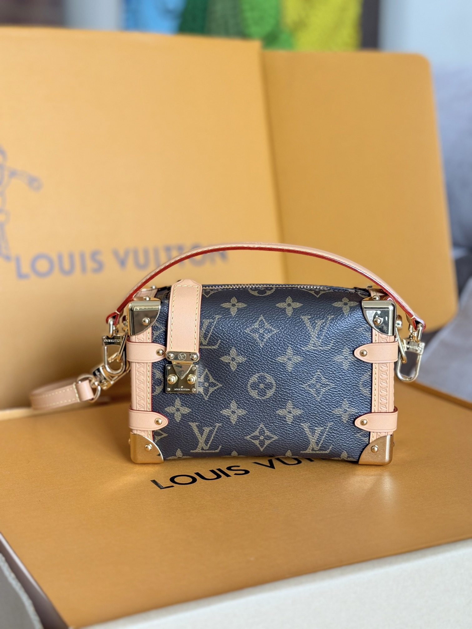 Side Trunk Pm Handbags Monogram M46815