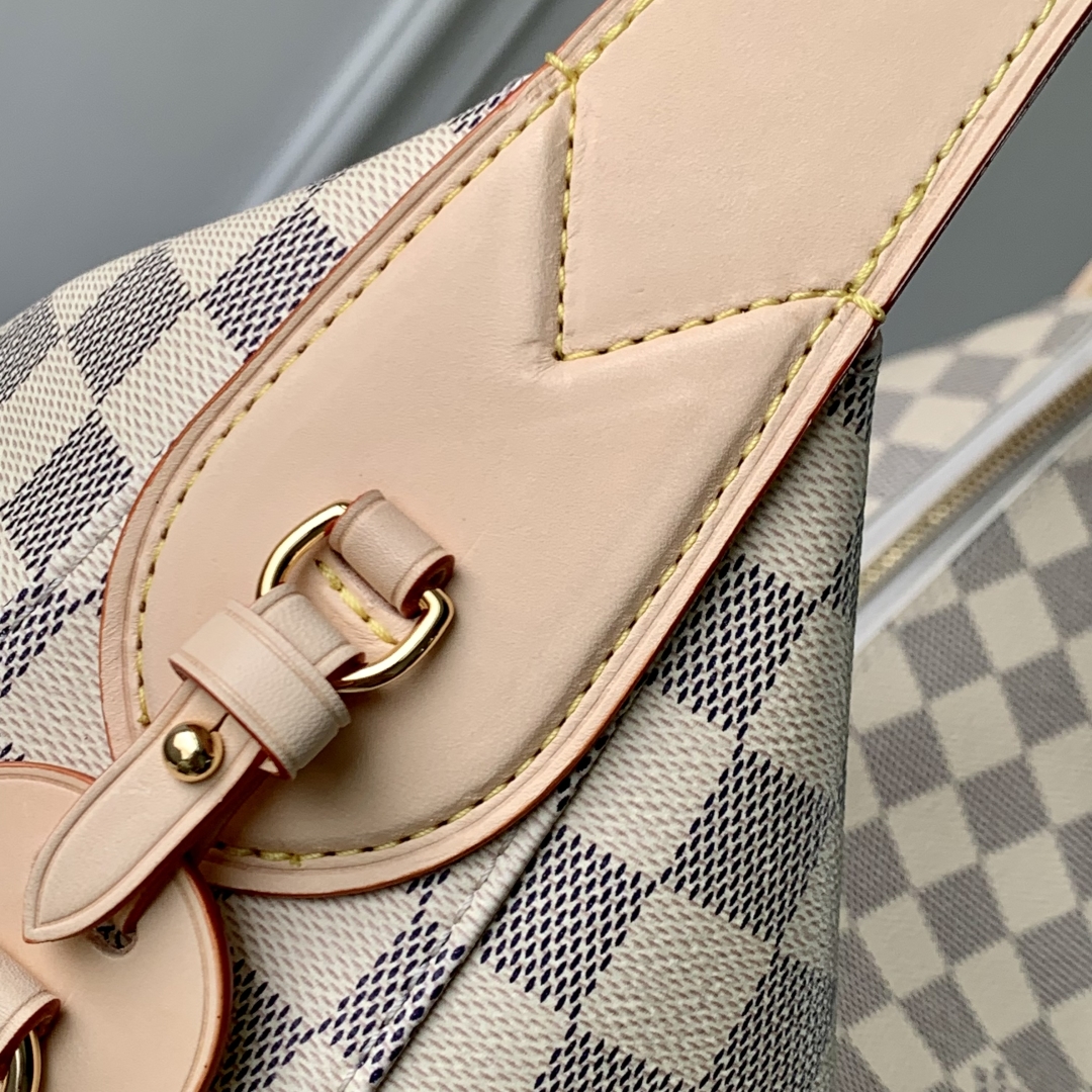 Slouchy Mm Handbags Damier Azur N00126