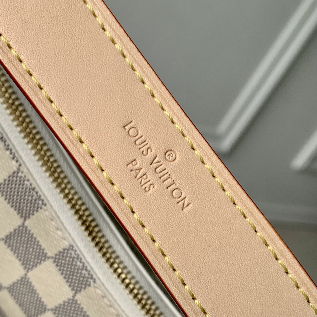Slouchy Pm Handbags Damier Azur N00116