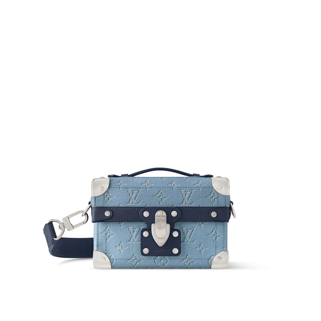 Soul Trunk Bag G71 Blue Monogram Heritage M15035
