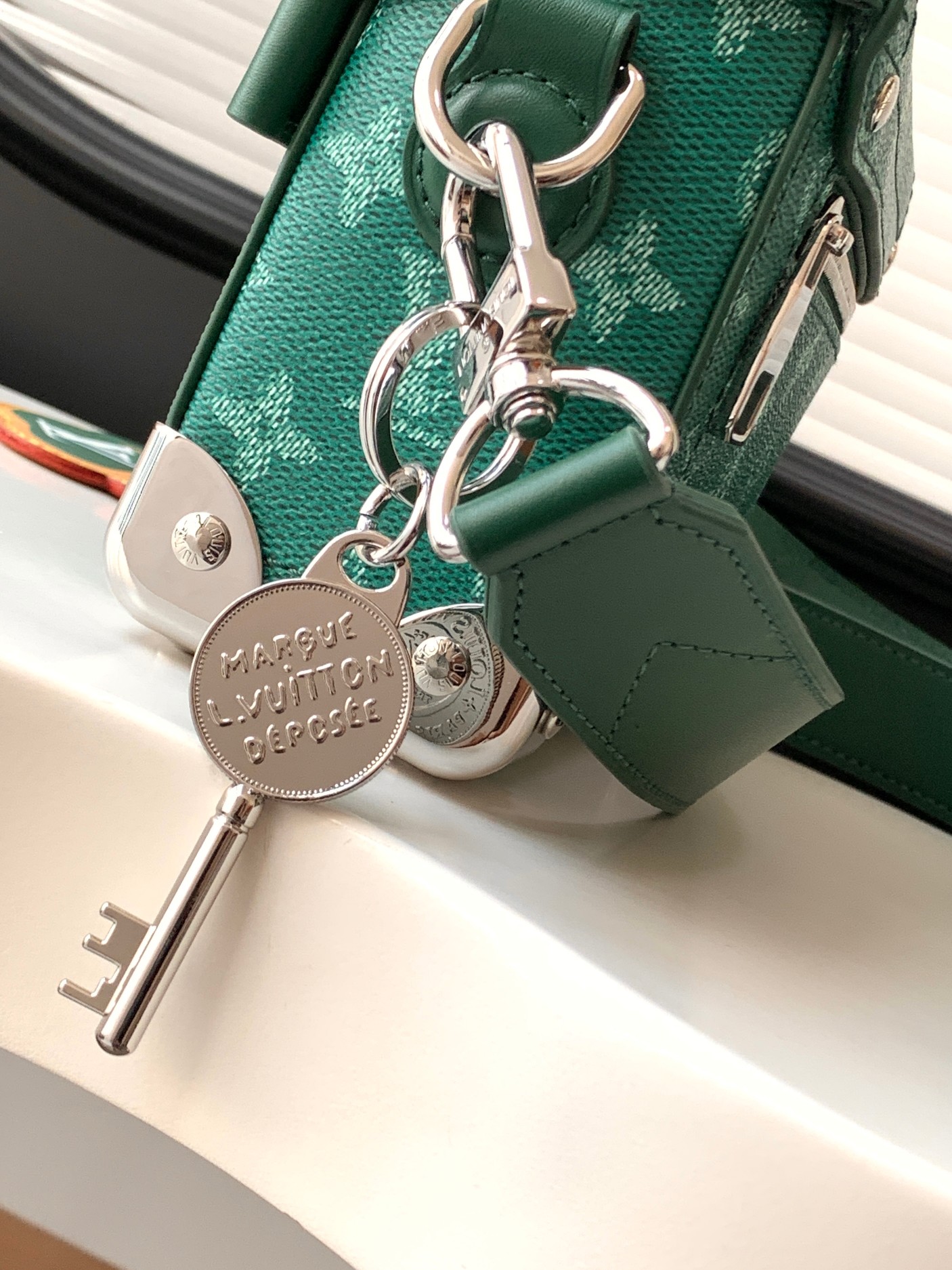 Soul Trunk Bag G71 Green Monogram Heritage M12686