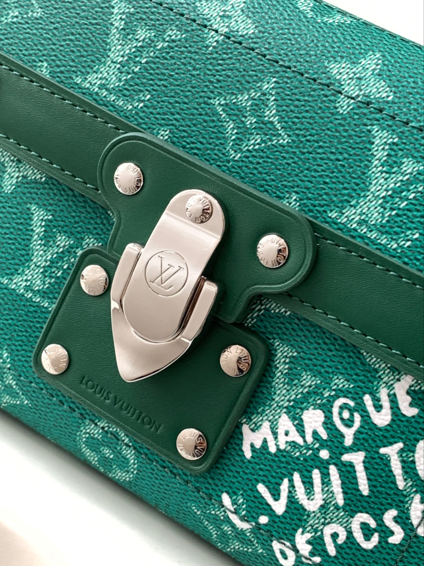 Soul Trunk Bag G71 Green Monogram Heritage M12686