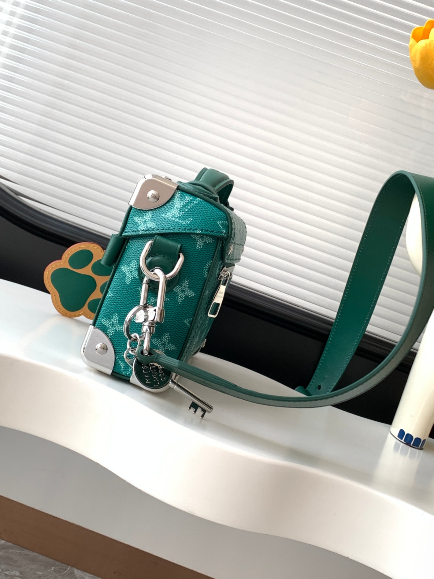 Soul Trunk Bag G71 Green Monogram Heritage M12686