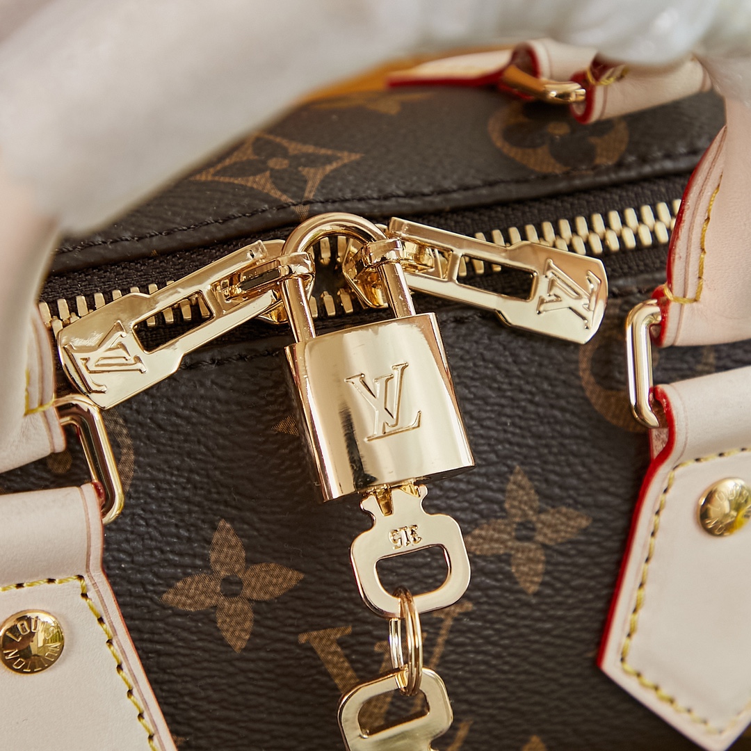 Speedy Bandoulière 20 Monogram Beige M46222
