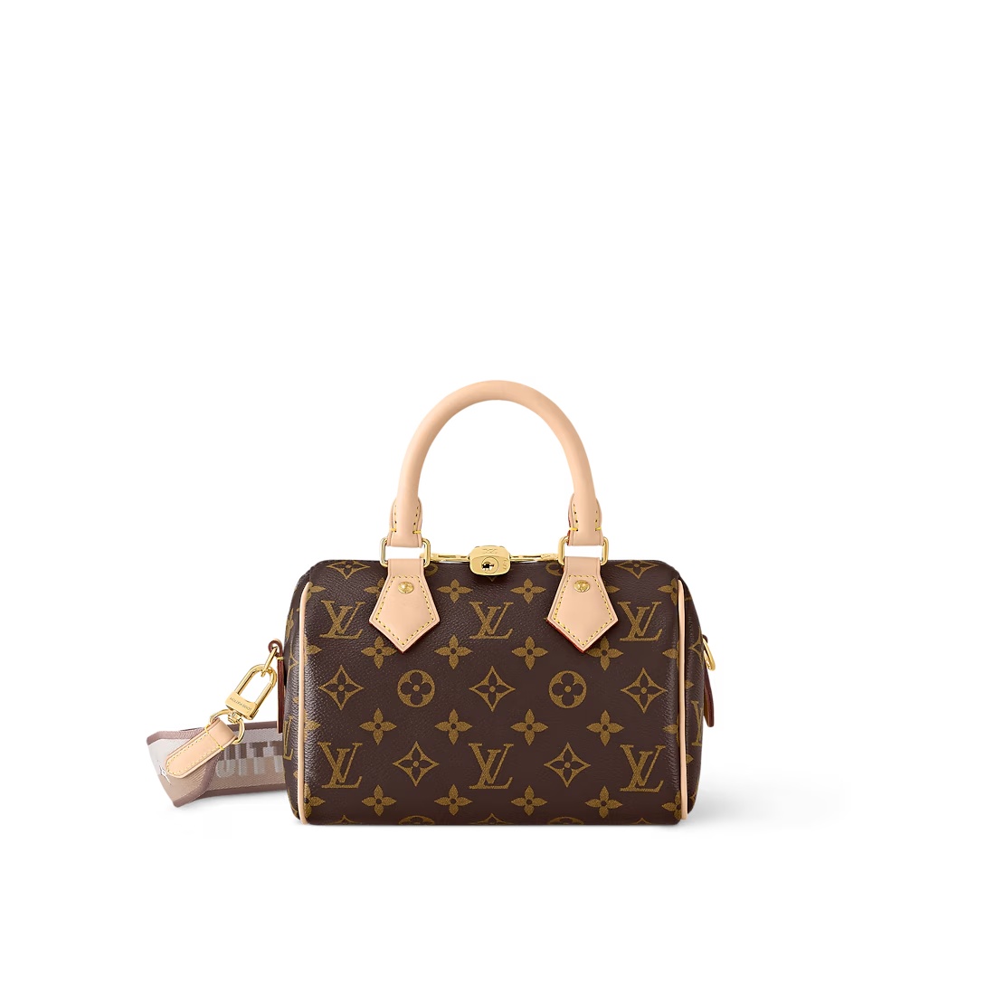 Speedy Bandoulière 20 Monogram Beige M46222