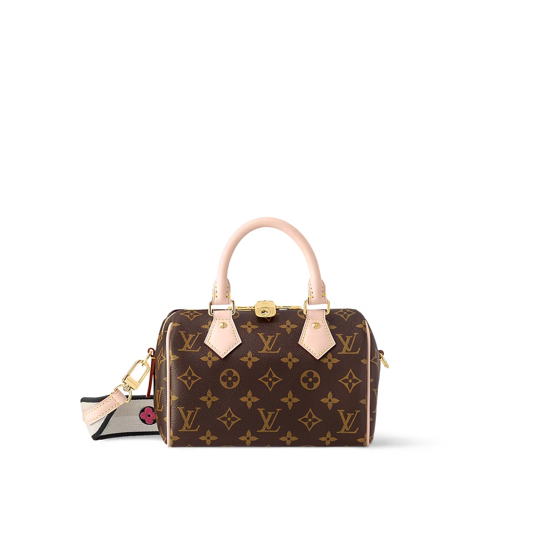 Speedy Bandoulière 20 Monogram Black M46234