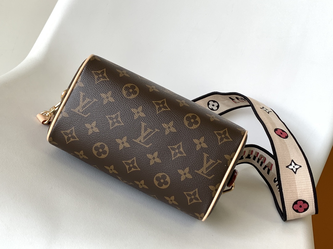 Speedy Bandoulière 20 Monogram Black M46234