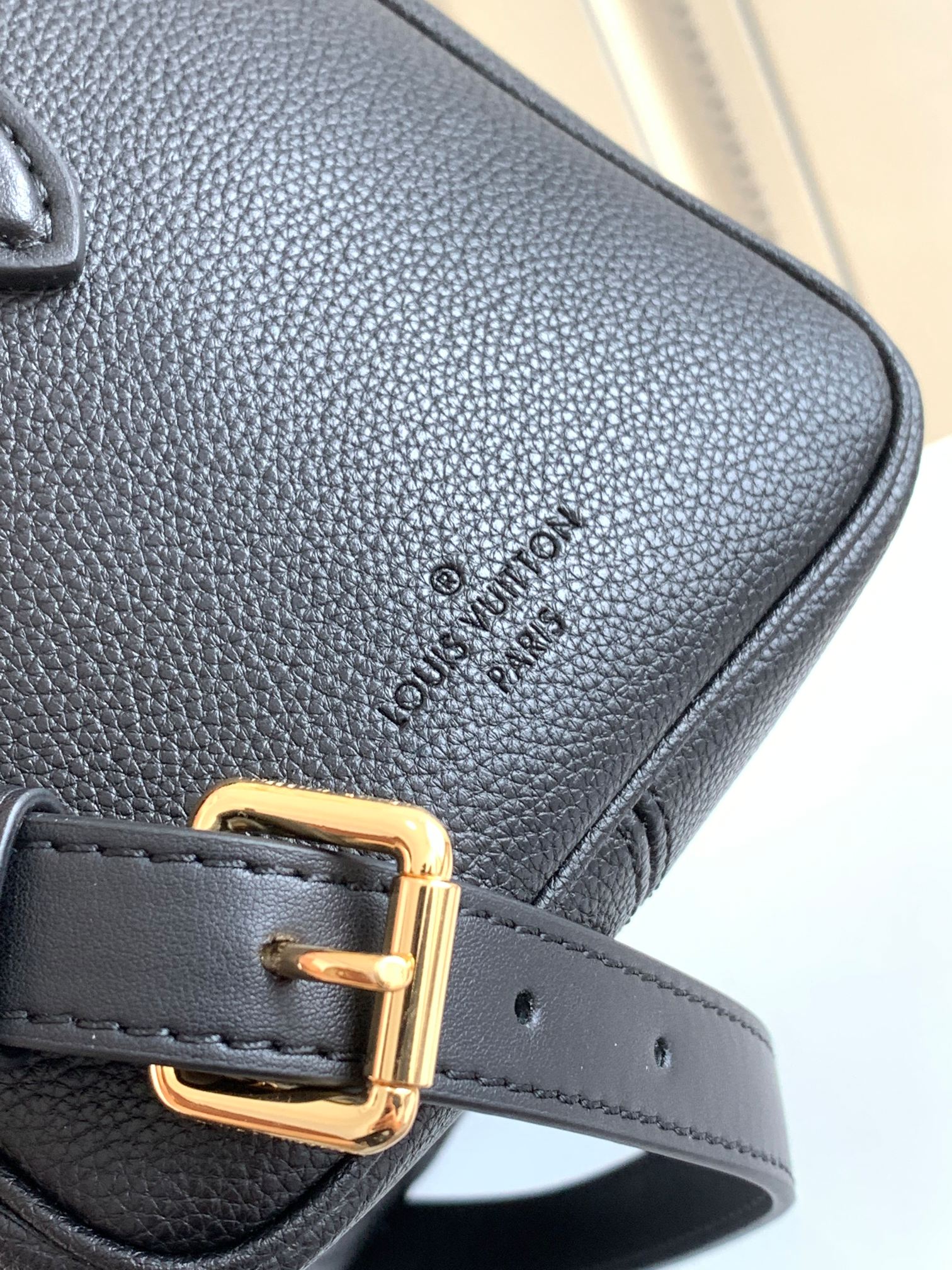 Speedy Bandoulière 25 Monogram Empreinte Leather Black M58951