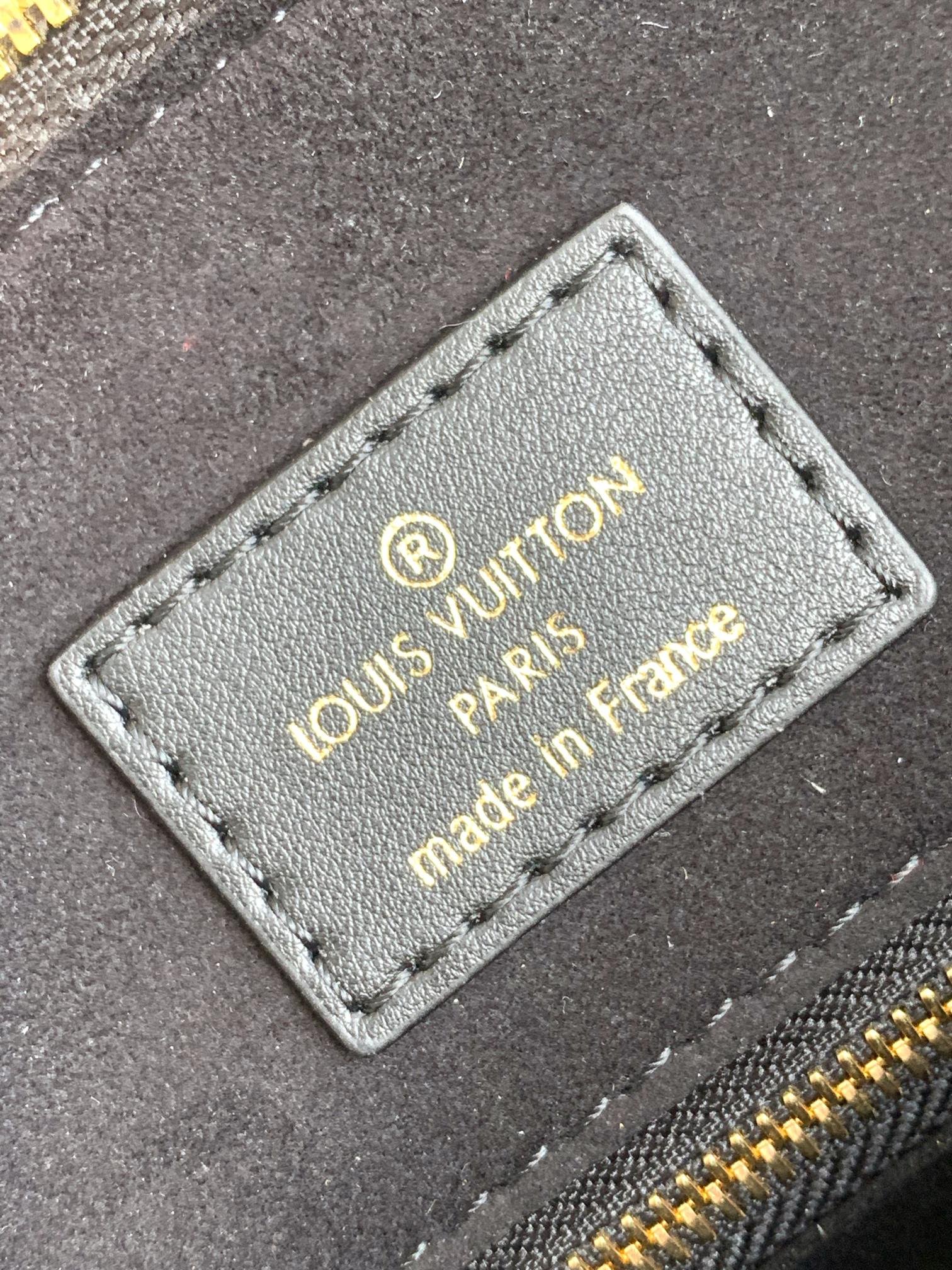 Speedy Bandoulière 25 Monogram Empreinte Leather Black M58951