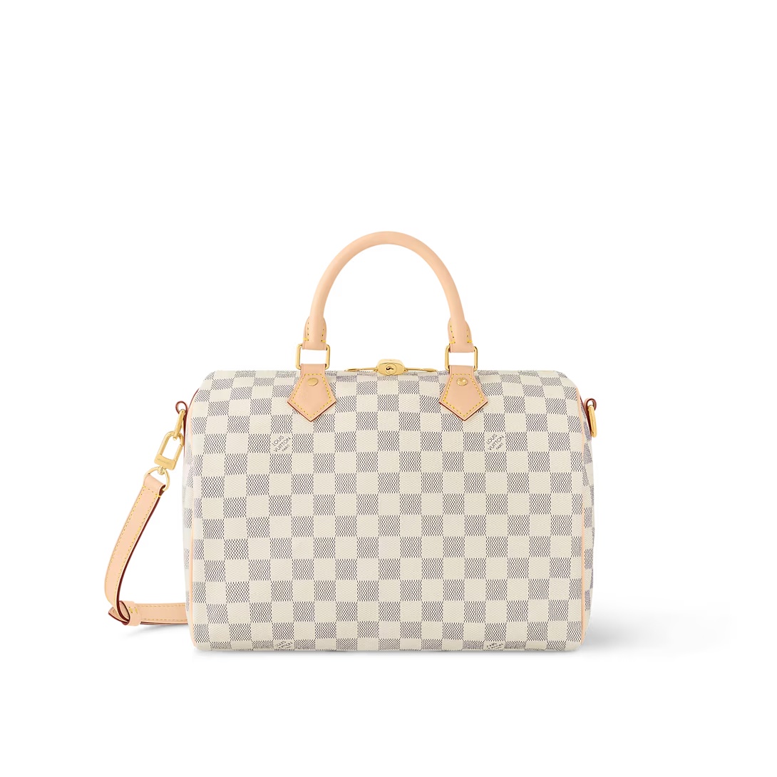 Speedy Bandoulière 30 Damier Azur N40592