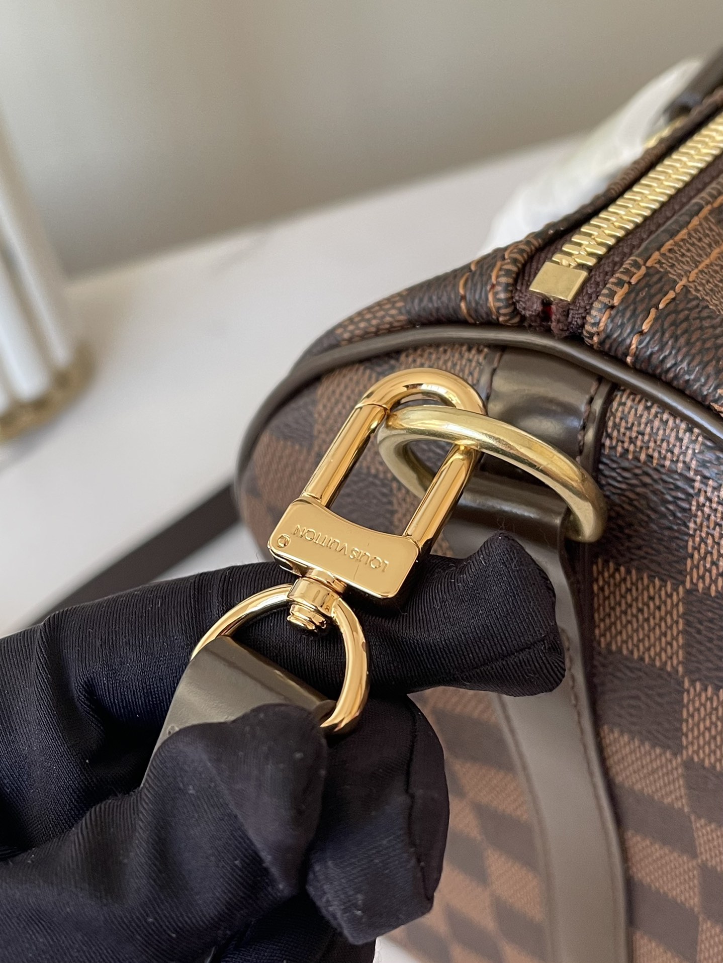 Speedy Bandoulière 30 Damier Ebene N40590