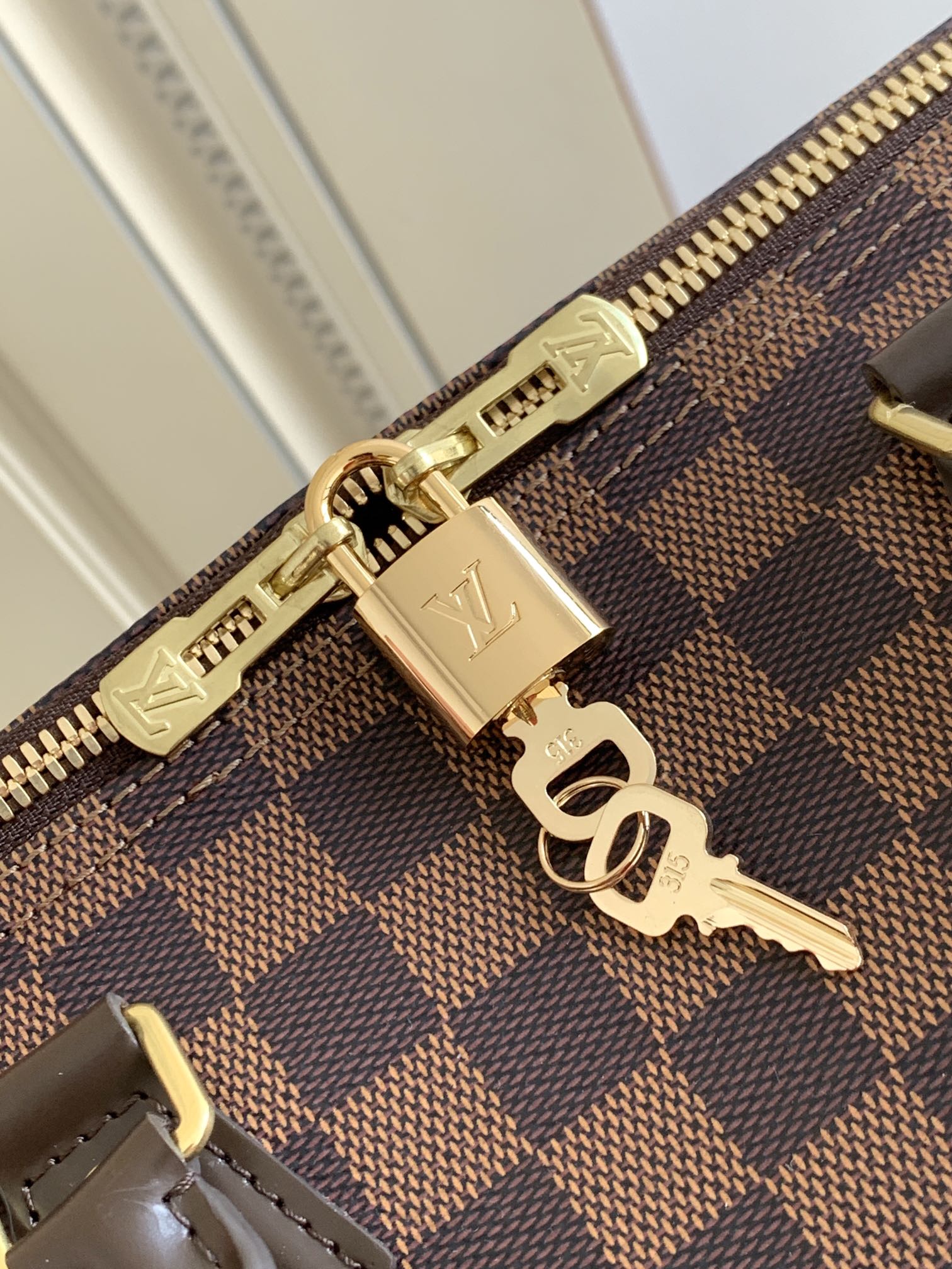 Speedy Bandoulière 35 Damier Ebene N41366