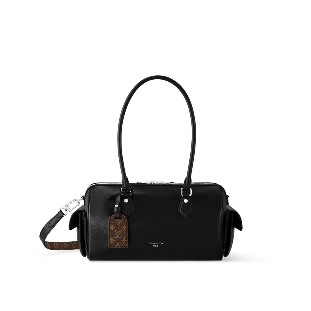 Speedy Cargo Vibe Black Lamb Leather M12934