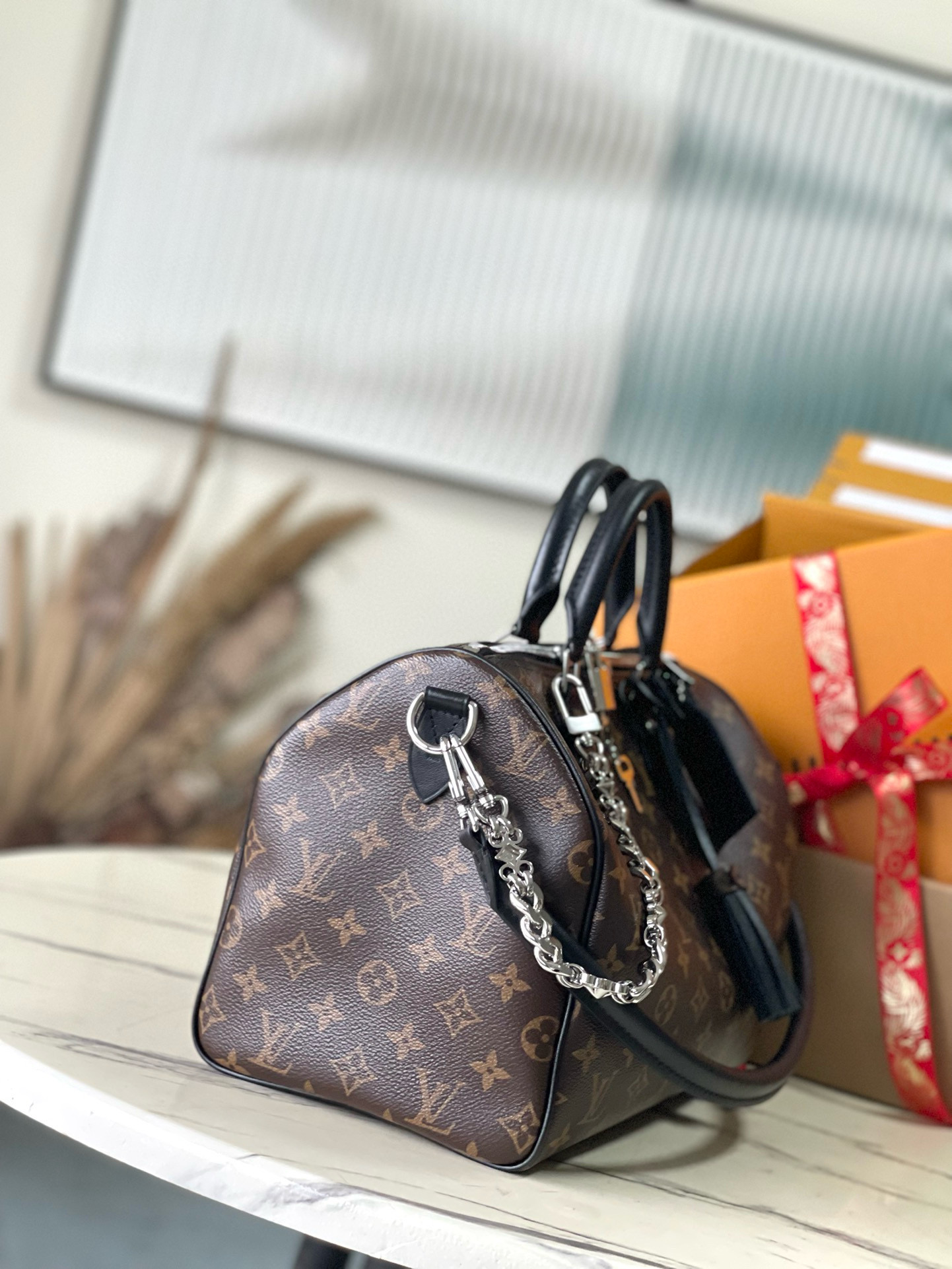 Speedy Soft 30 Dark Monogram M12243