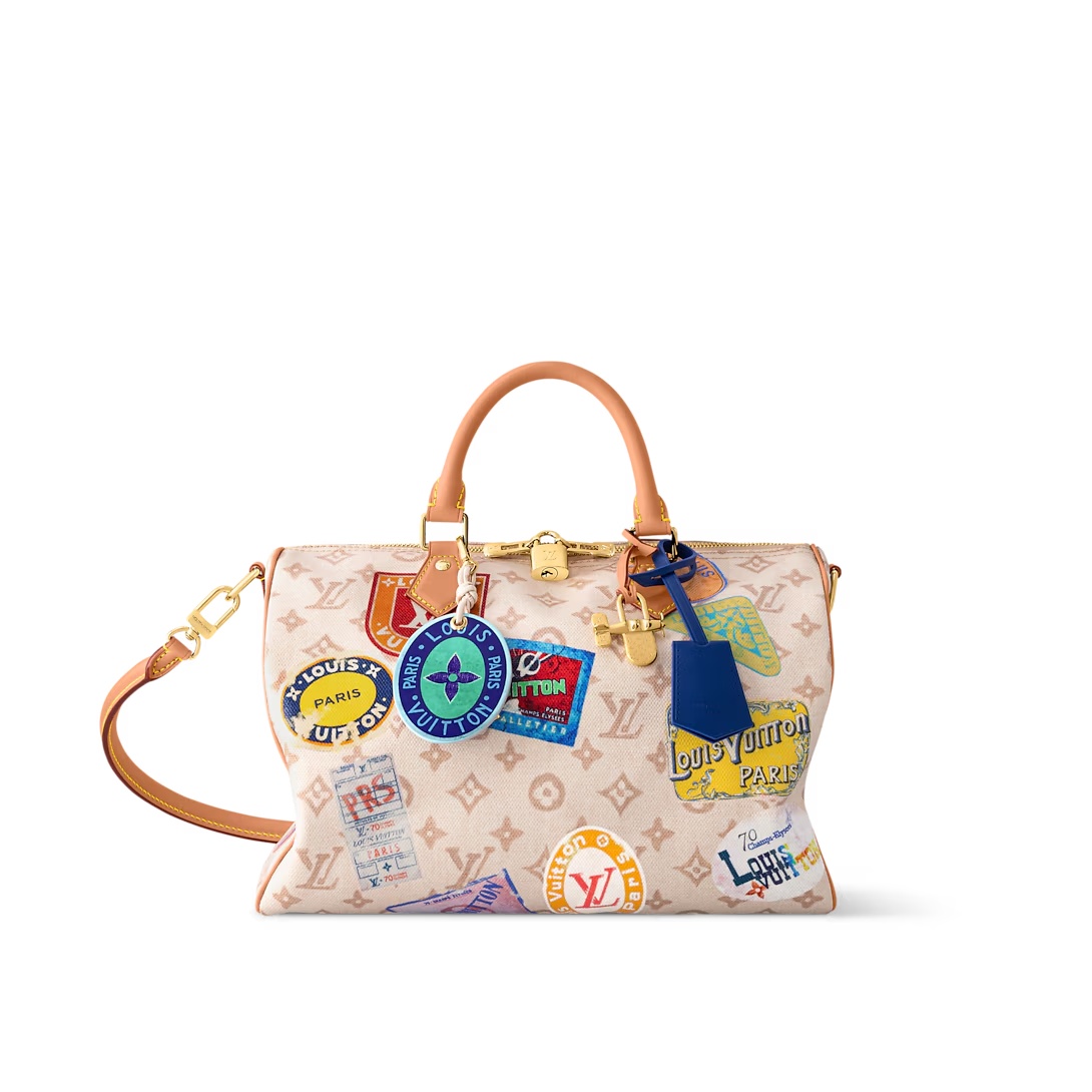 Speedy Soft 30 Monogram Dune M14587