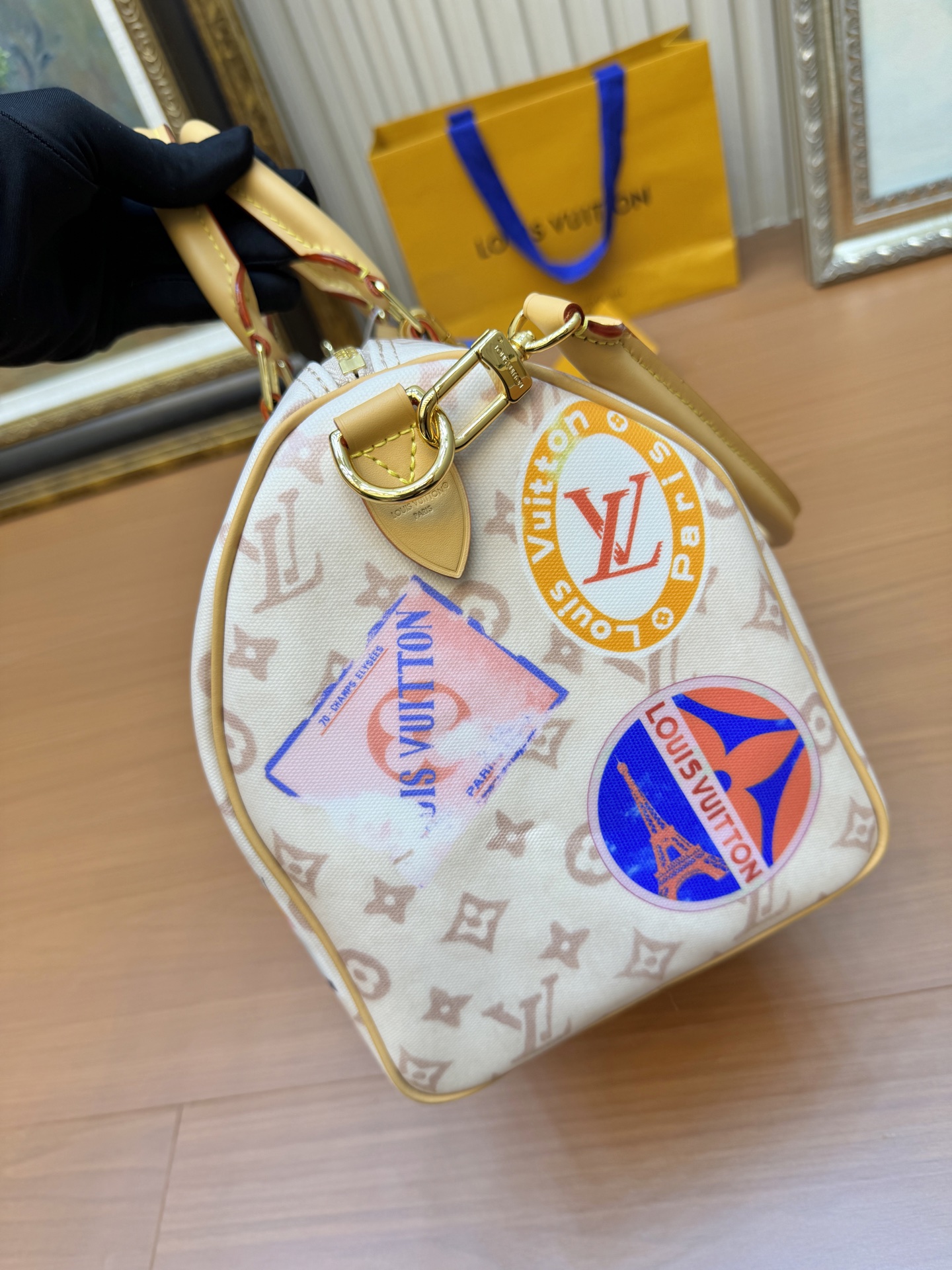 Speedy Soft 30 Monogram Dune M14587