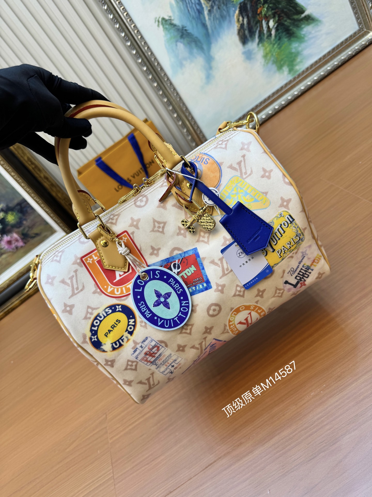 Speedy Soft 30 Monogram Dune M14587