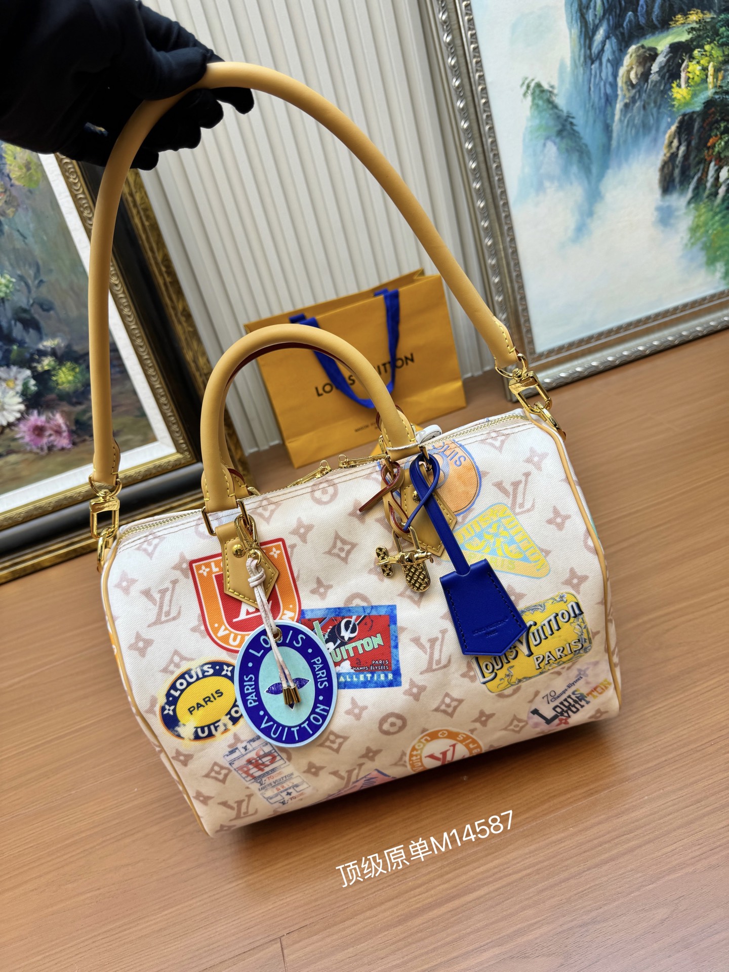 Speedy Soft 30 Monogram Dune M14587