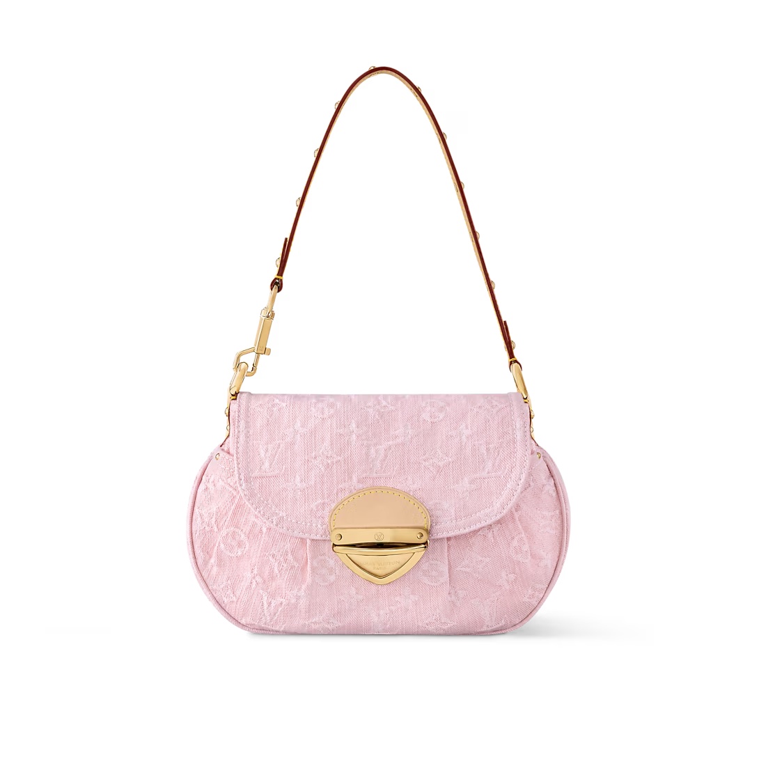 Sunset Crossbody Bag Washed Pink Certified Organic Cotton M13347