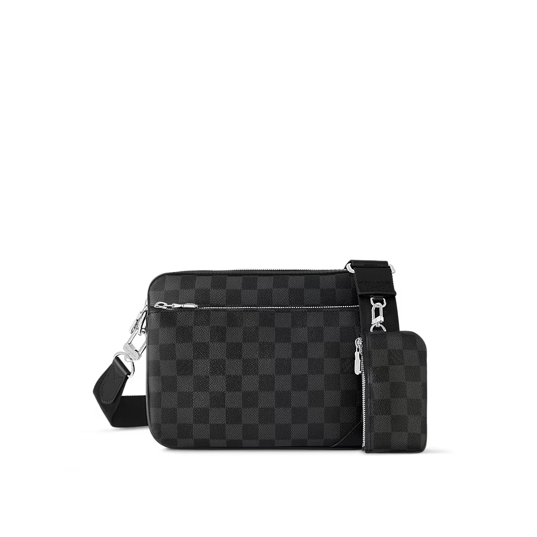 Trio Messenger Bag Damier Graphite N40519
