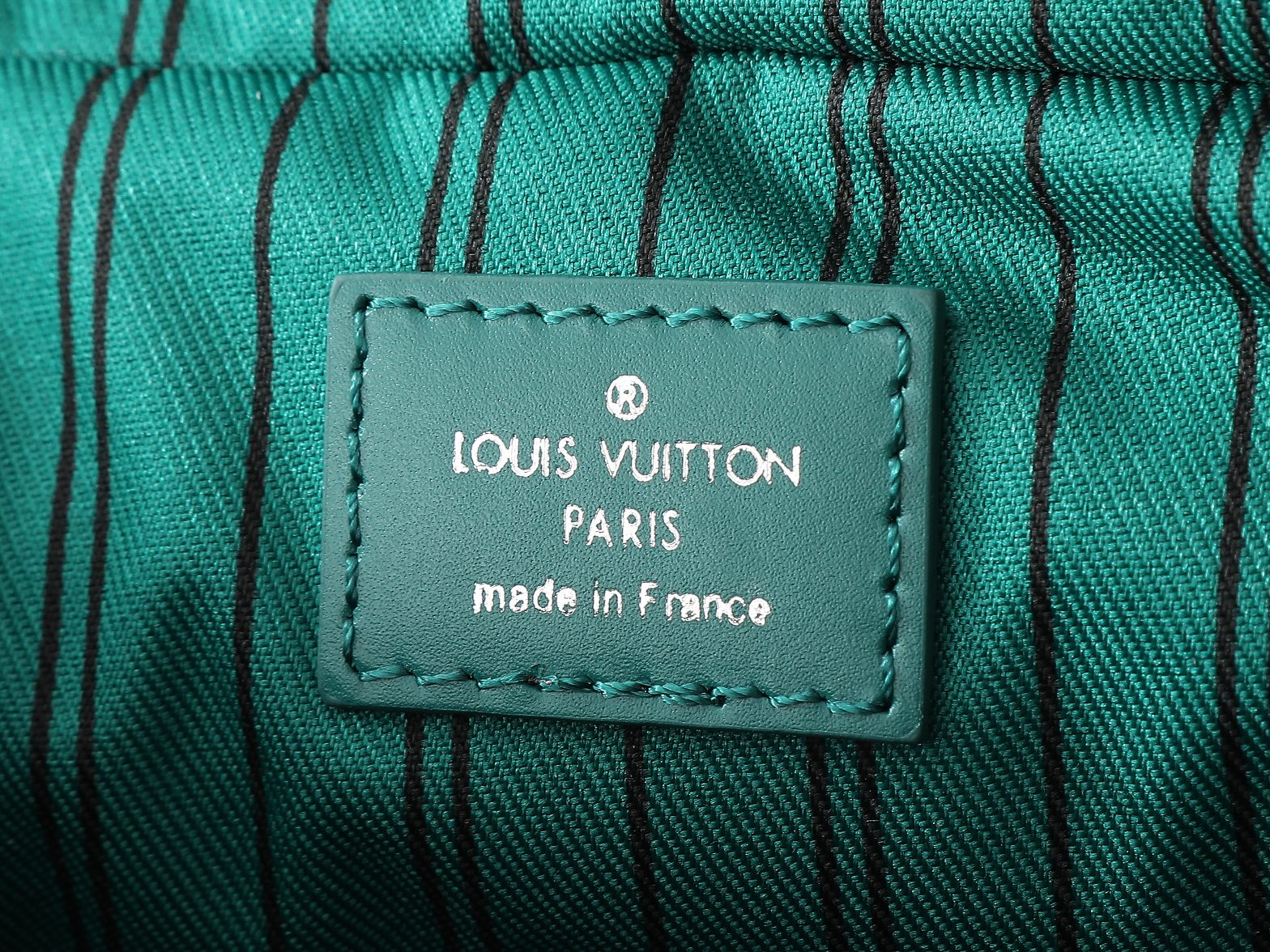 Trio Messenger Bag G73 Borneo Green Monogram Macassar Colormania M12766
