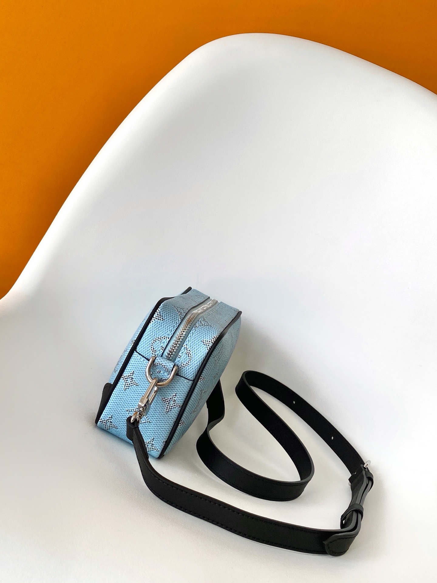 Trocadéro Wearable Wallet Blue Monogram Heritage M14684