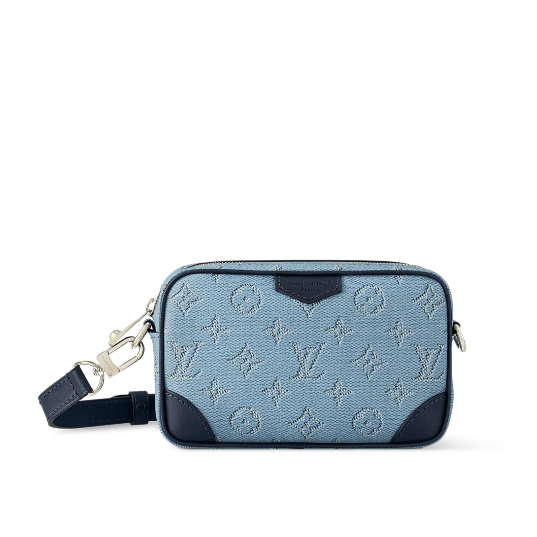Trocadéro Wearable Wallet Blue Monogram Heritage M14684