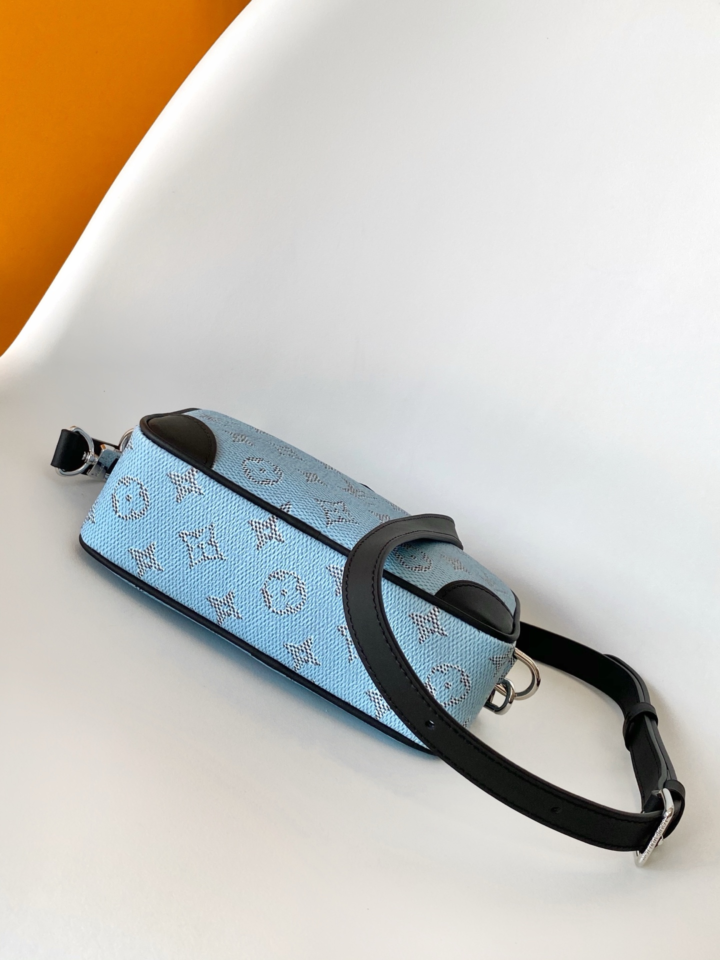 Trocadéro Wearable Wallet Blue Monogram Heritage M14684
