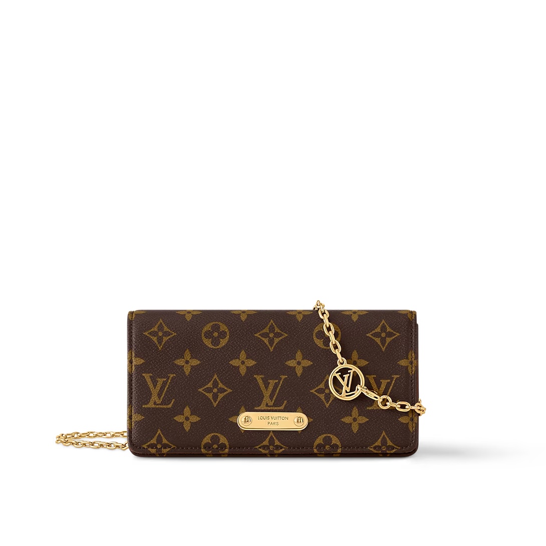 Wallet On Chain Lily Monogram M82509
